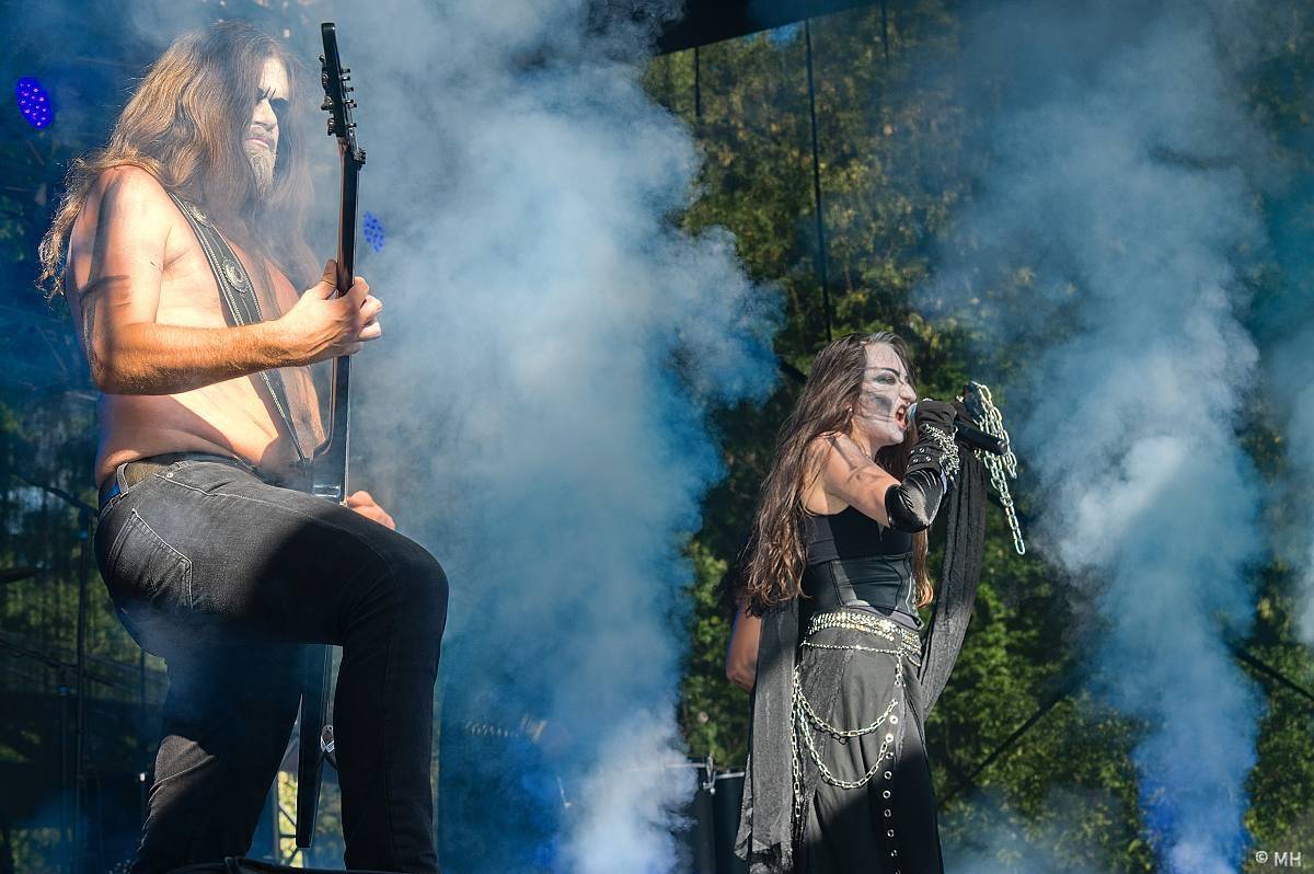 Kalikovským Mlýnem zněl metal, hlavní hvězda Impaled Nazarene do Plzně přijela až z Finska