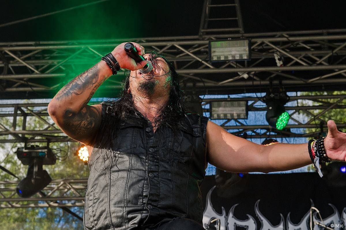 Kalikovským Mlýnem zněl metal, hlavní hvězda Impaled Nazarene do Plzně přijela až z Finska