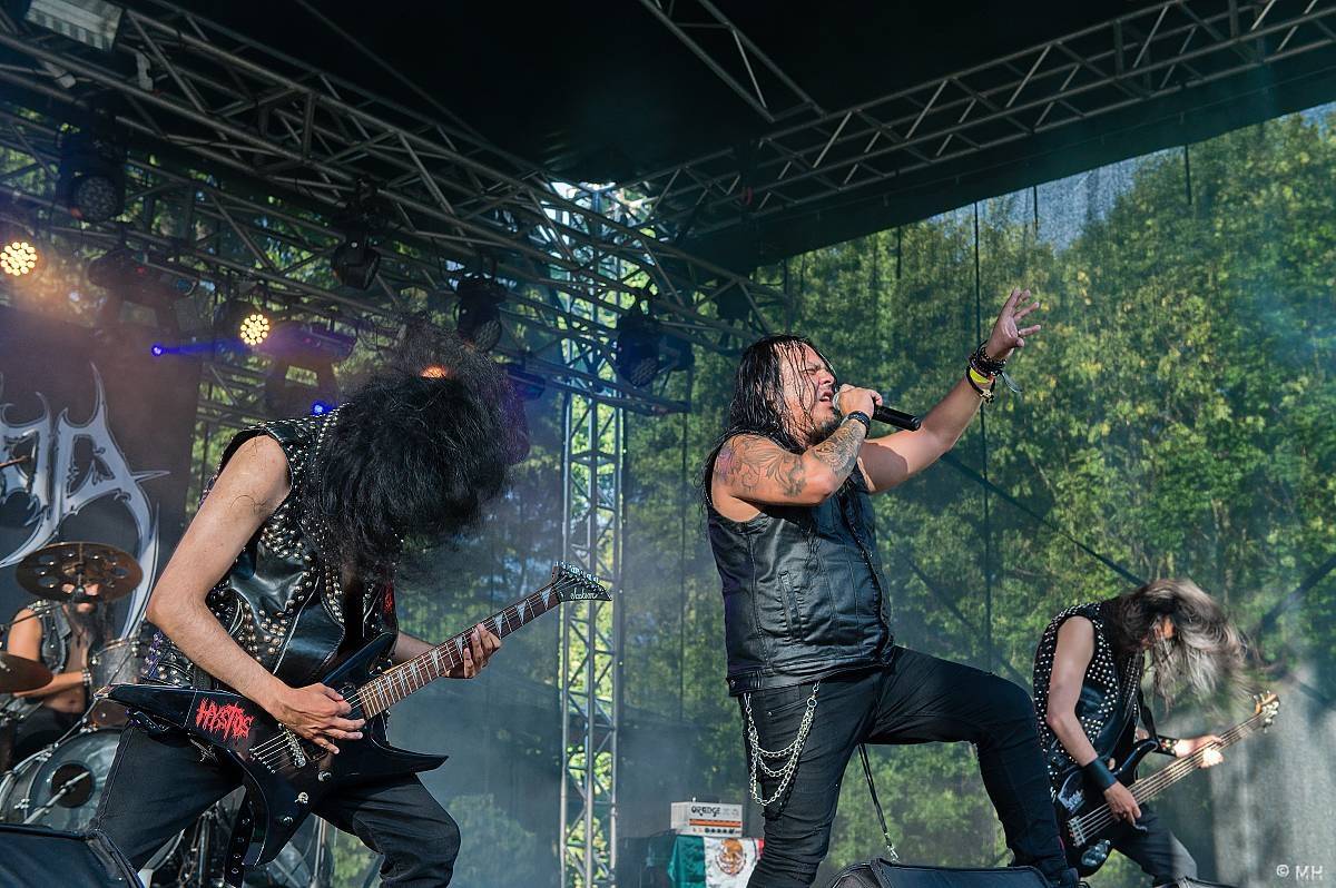 Kalikovským Mlýnem zněl metal, hlavní hvězda Impaled Nazarene do Plzně přijela až z Finska