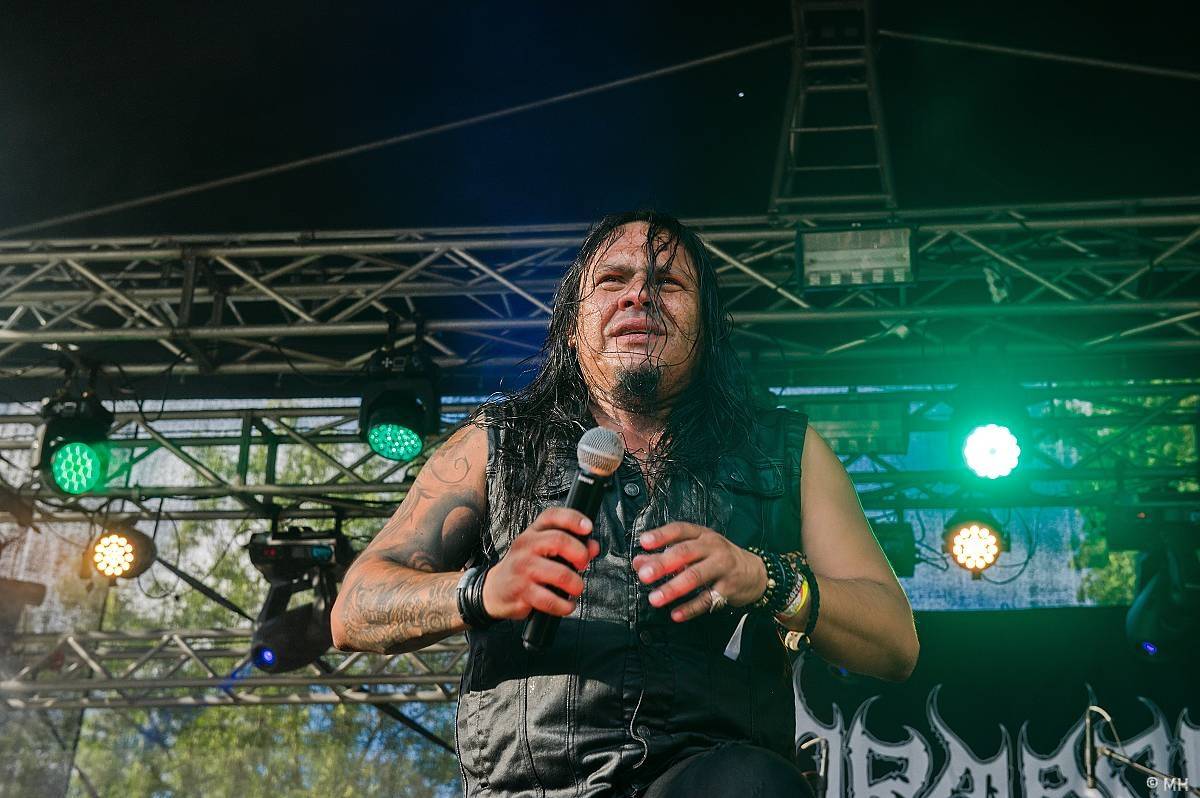 Kalikovským Mlýnem zněl metal, hlavní hvězda Impaled Nazarene do Plzně přijela až z Finska