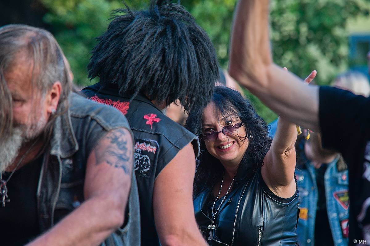 Kalikovským Mlýnem zněl metal, hlavní hvězda Impaled Nazarene do Plzně přijela až z Finska