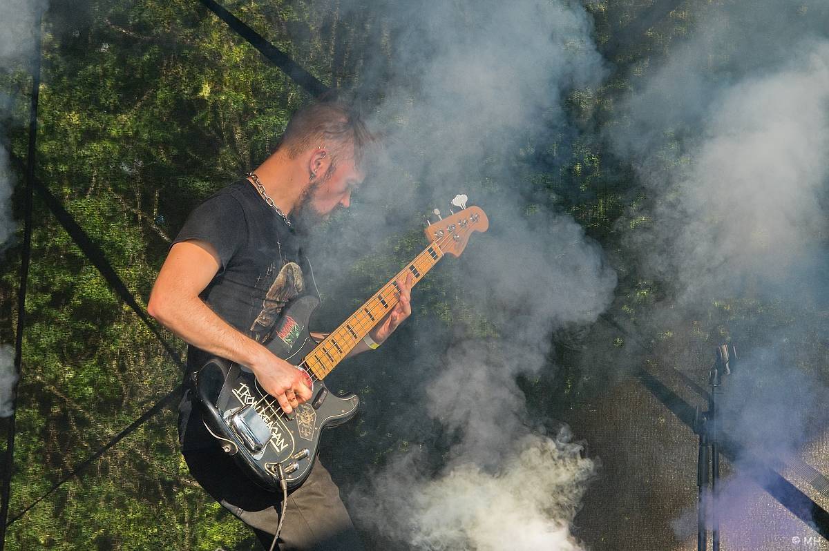 Kalikovským Mlýnem zněl metal, hlavní hvězda Impaled Nazarene do Plzně přijela až z Finska