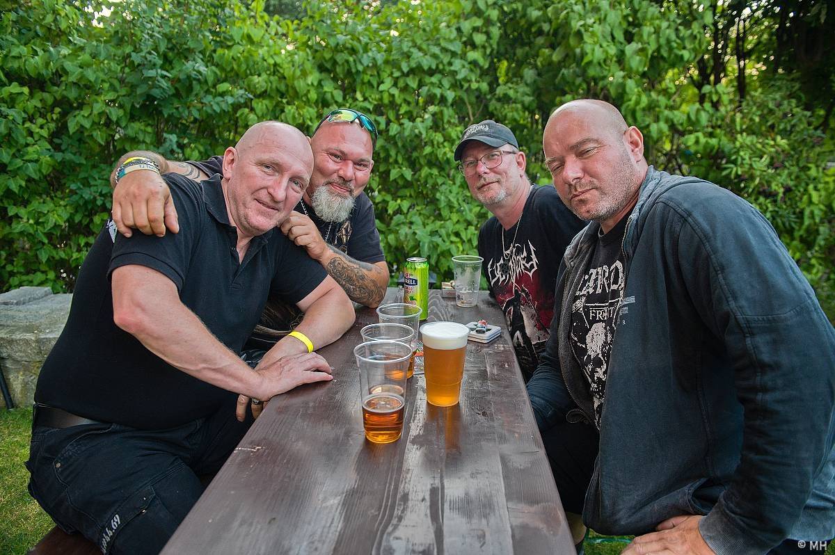 Kalikovským Mlýnem zněl metal, hlavní hvězda Impaled Nazarene do Plzně přijela až z Finska