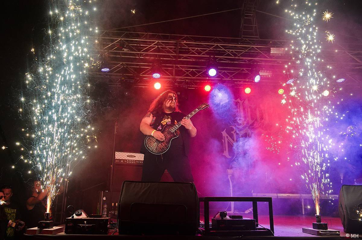 Kalikovským Mlýnem zněl metal, hlavní hvězda Impaled Nazarene do Plzně přijela až z Finska