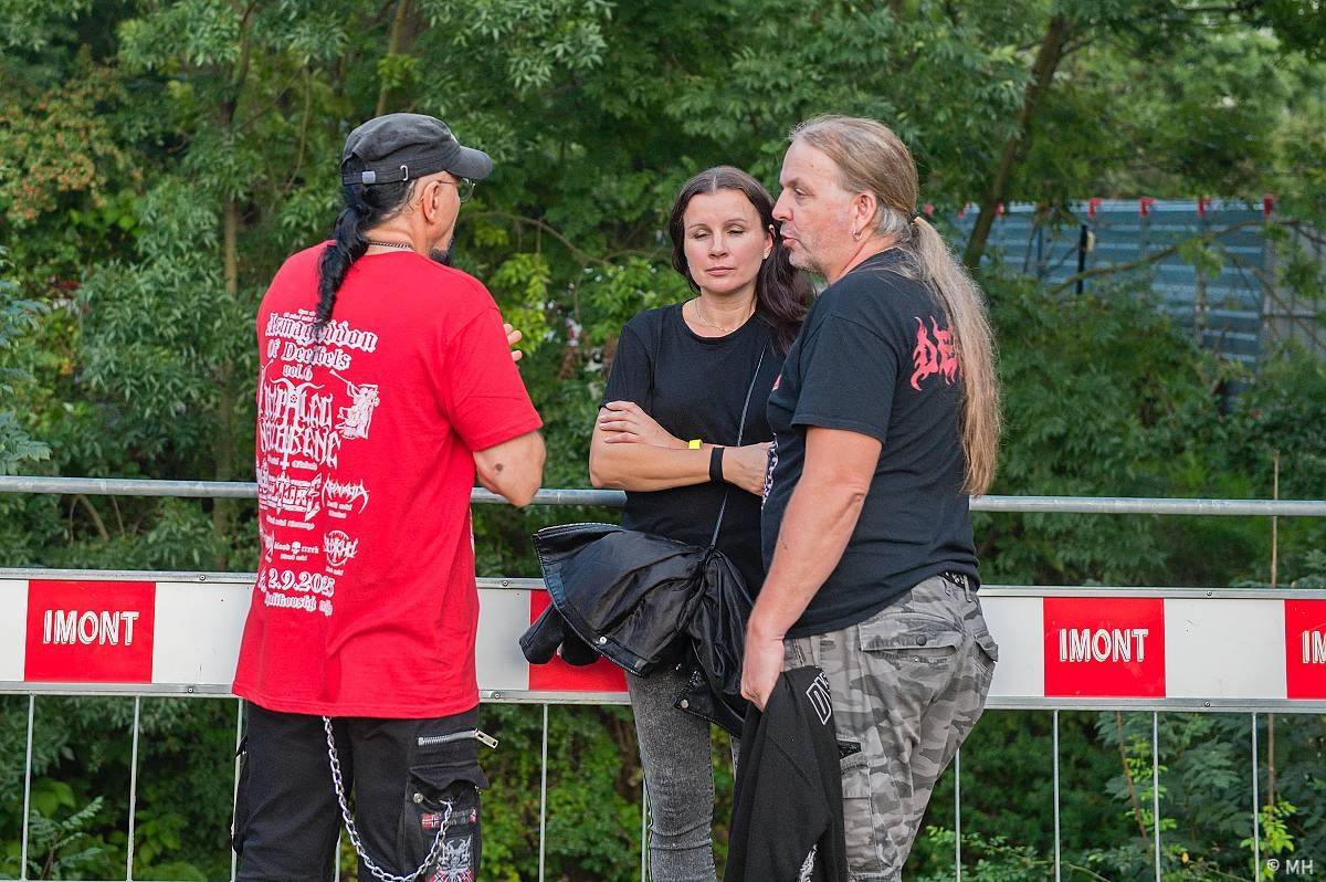 Kalikovským Mlýnem zněl metal, hlavní hvězda Impaled Nazarene do Plzně přijela až z Finska