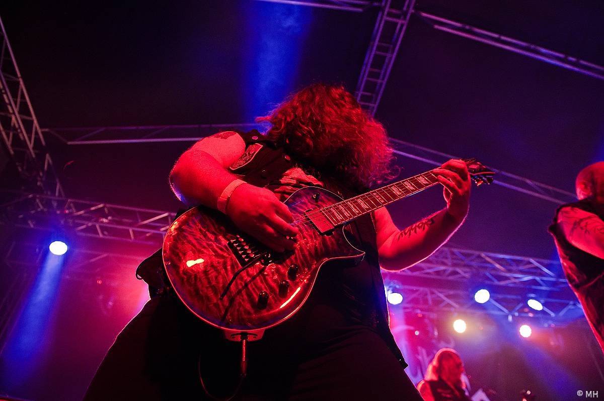 Kalikovským Mlýnem zněl metal, hlavní hvězda Impaled Nazarene do Plzně přijela až z Finska