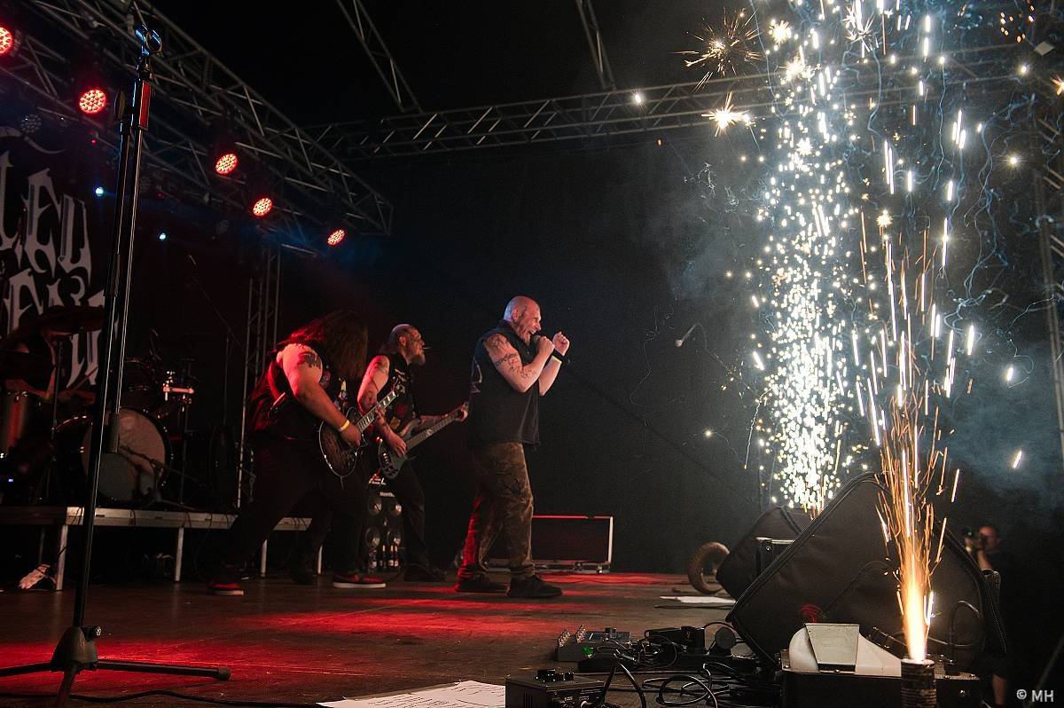 Kalikovským Mlýnem zněl metal, hlavní hvězda Impaled Nazarene do Plzně přijela až z Finska