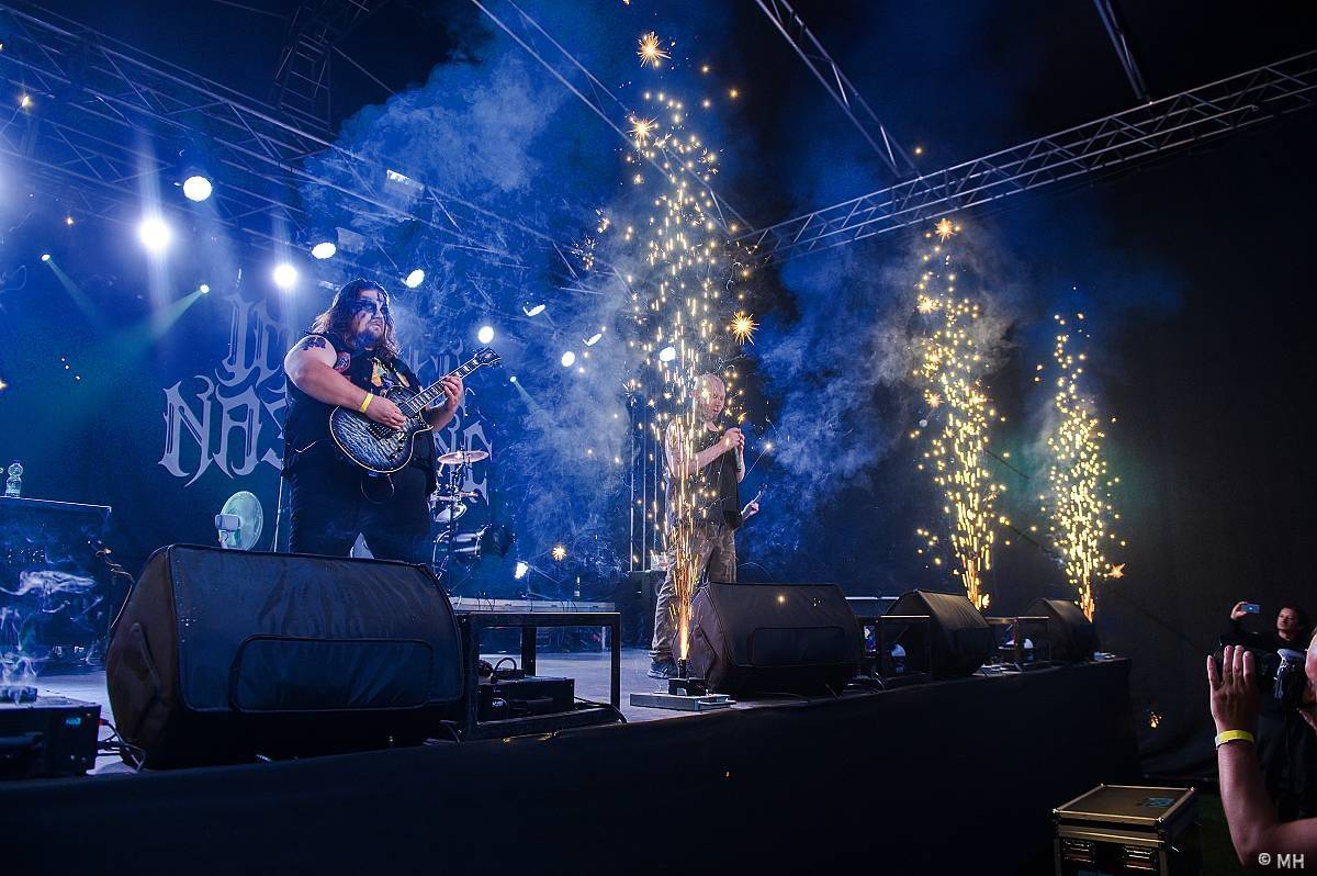 Kalikovským Mlýnem zněl metal, hlavní hvězda Impaled Nazarene do Plzně přijela až z Finska