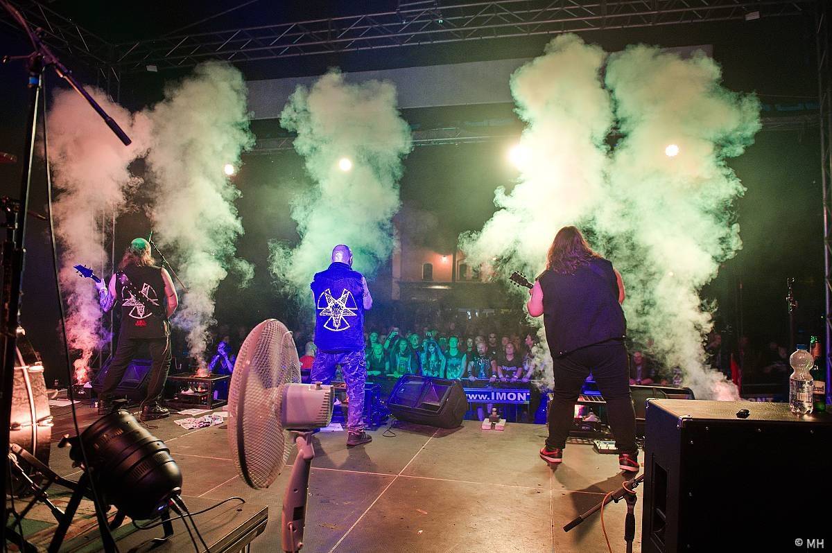 Kalikovským Mlýnem zněl metal, hlavní hvězda Impaled Nazarene do Plzně přijela až z Finska