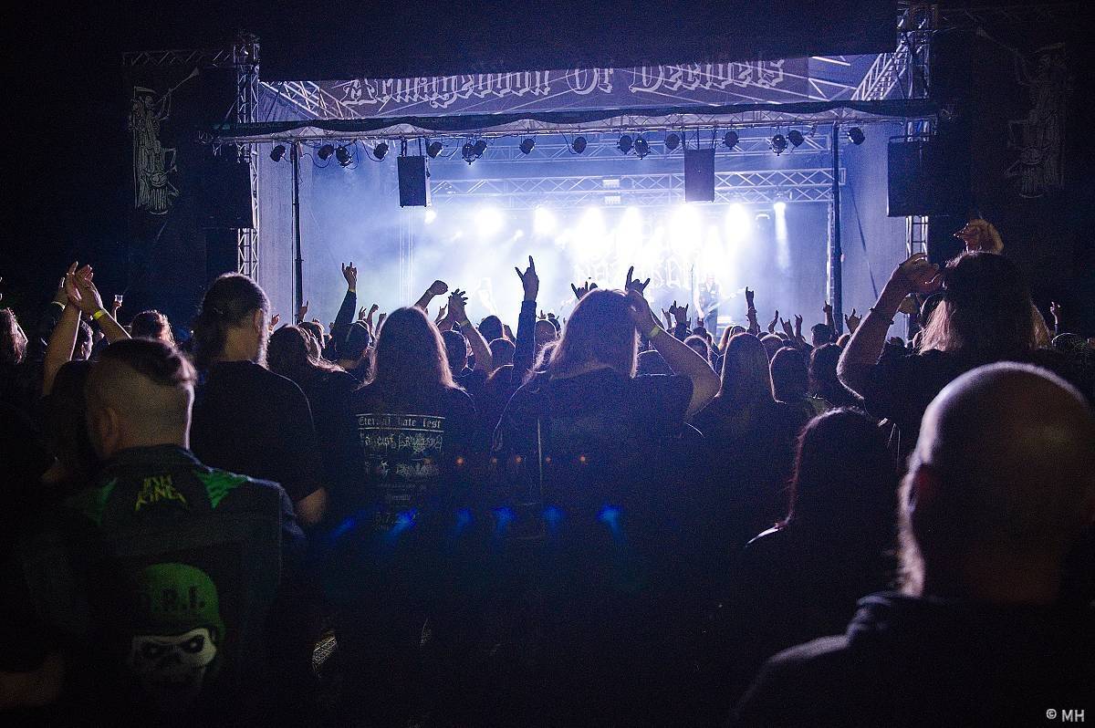 Kalikovským Mlýnem zněl metal, hlavní hvězda Impaled Nazarene do Plzně přijela až z Finska