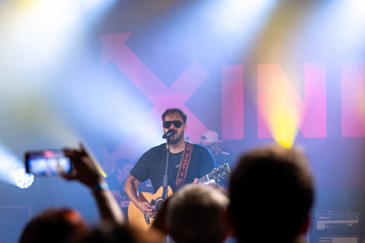 Xindl X oslavil na Občanské plovárně patnáct let od Návodu na čtení manuálu