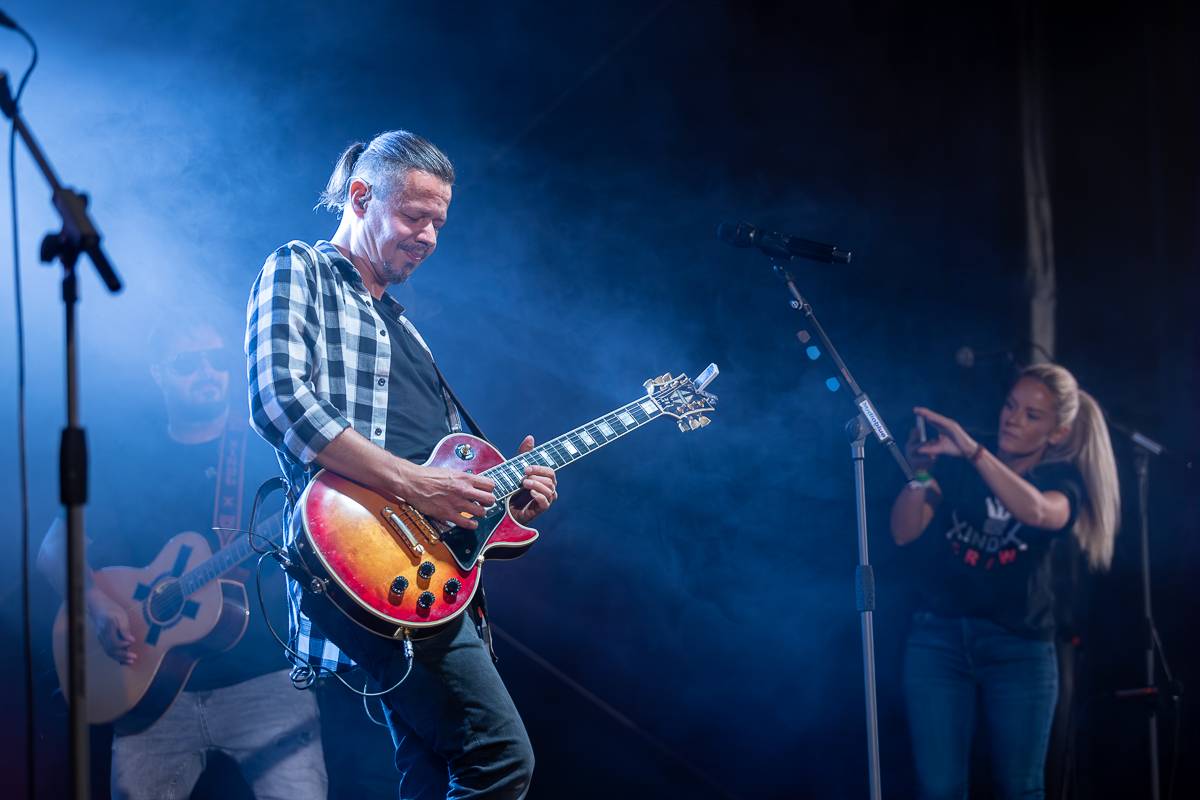 Xindl X oslavil na Občanské plovárně patnáct let od Návodu na čtení manuálu