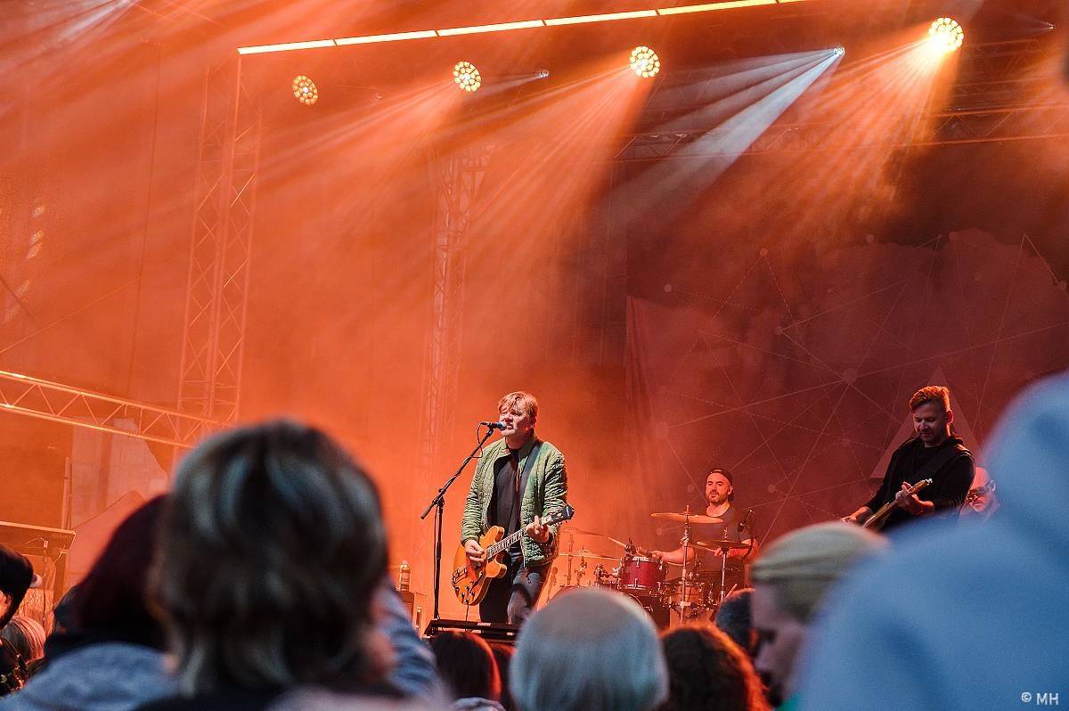 Michal Hrůza a Olympic zpívali v Plzni pro kulturu