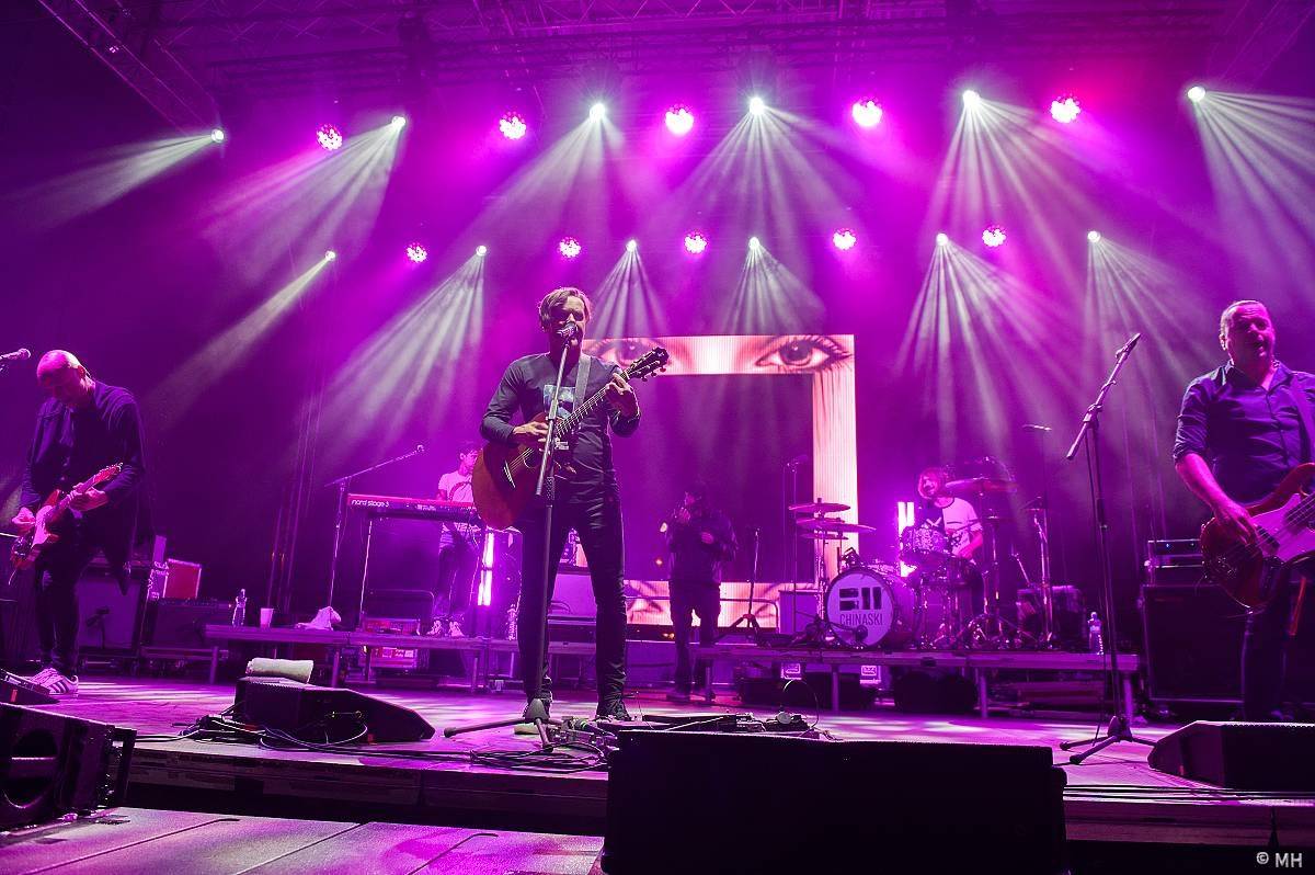 Chinaski oslavovali v létě svobodu, poslední koncert turné odehráli v Plzni