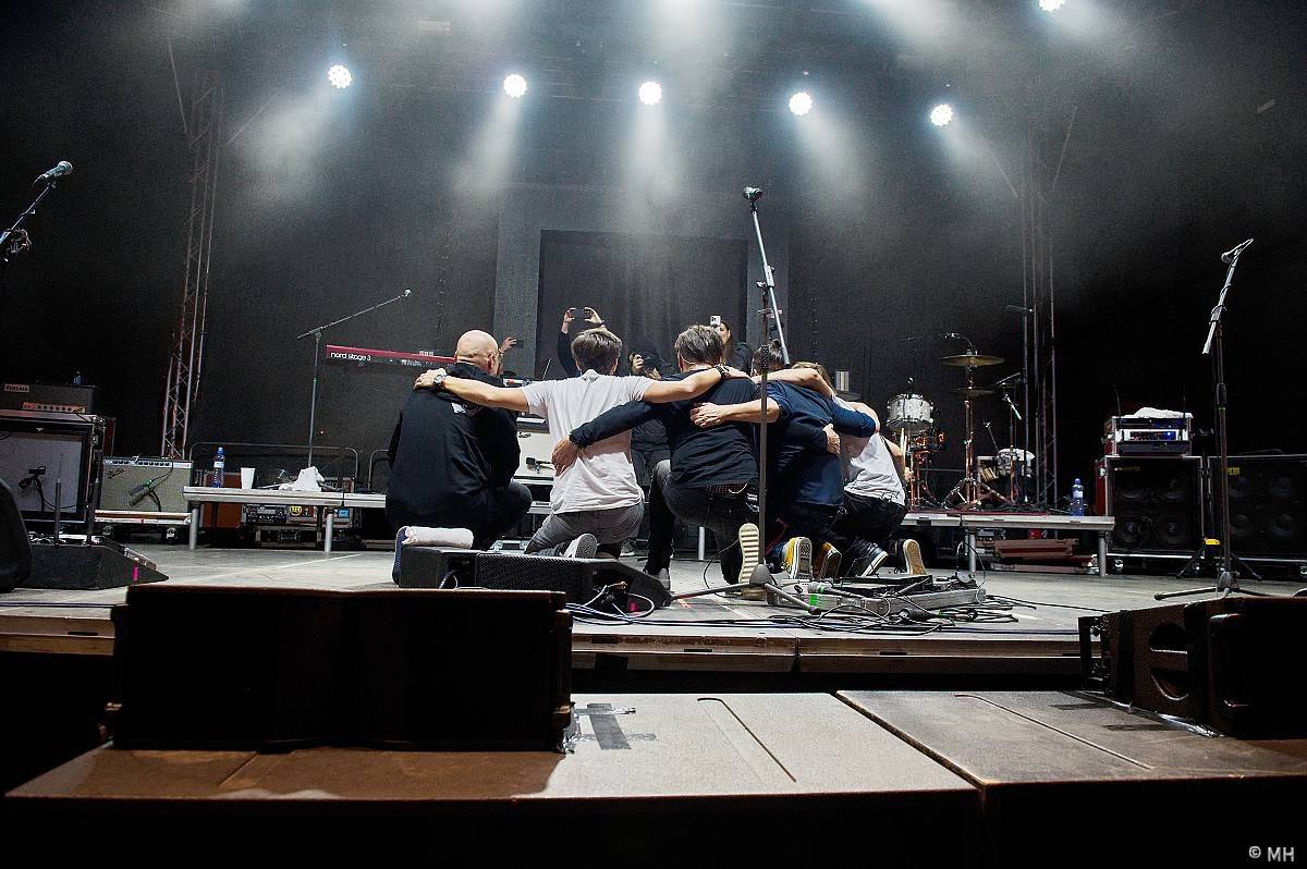 Chinaski oslavovali v létě svobodu, poslední koncert turné odehráli v Plzni