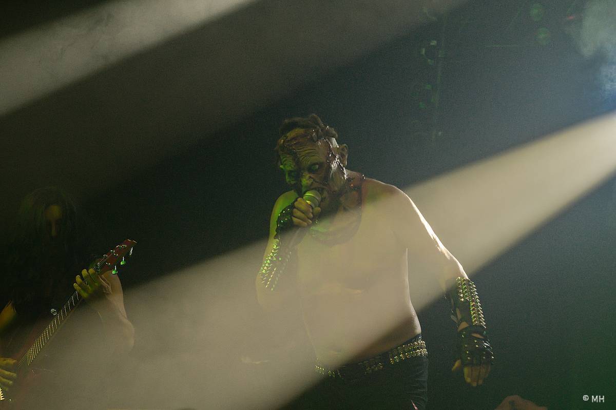 Debustrol zahrál Plzni sólo na motorovou pilu i největší hity z debutového alba