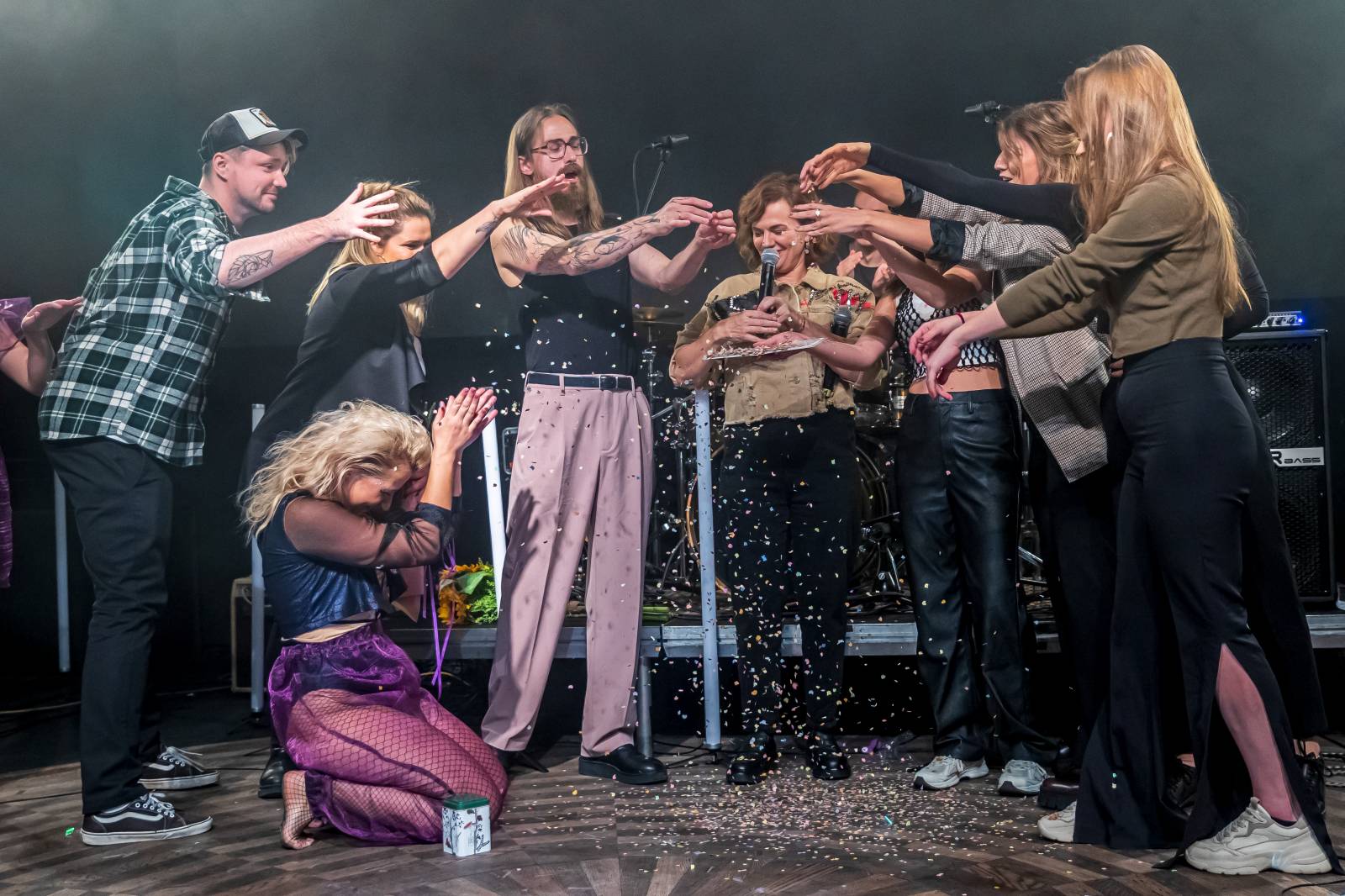 Anna Julie Slováčková pokřtila album Osudová, mezi hosty nechyběli Pokáč, Milan Peroutka nebo Marta Jandová