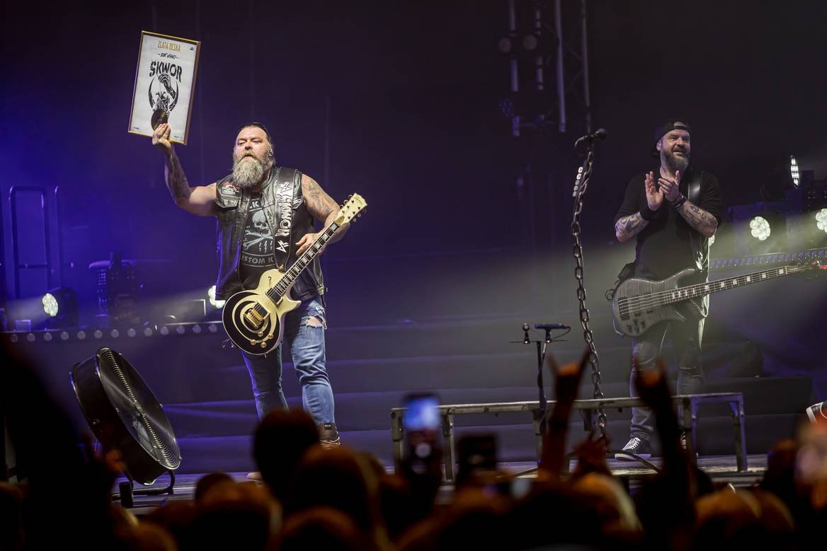 Škwor dvakrát vyprodal O2 universum, oslavil tam čtvrtstoletí i Zlatou desku