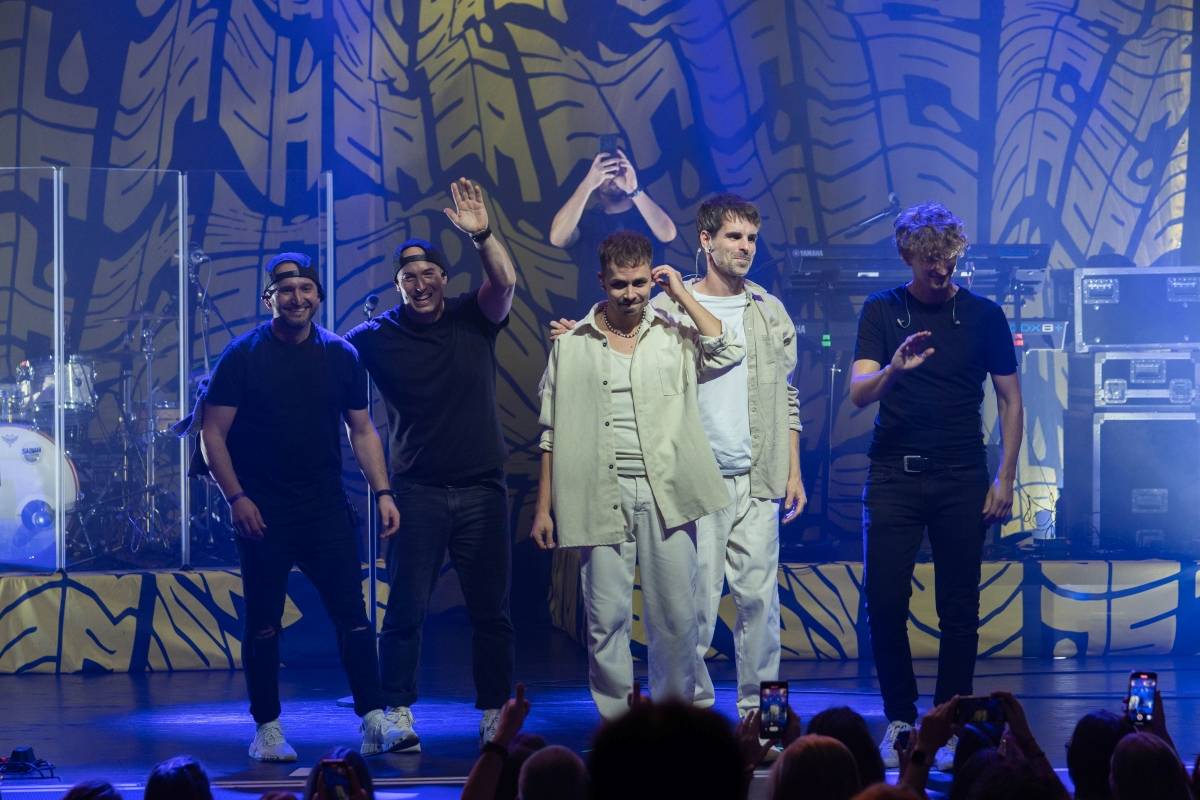 Energickou show zakončila Slza v Brně klubové turné, pokřtila i nové album 