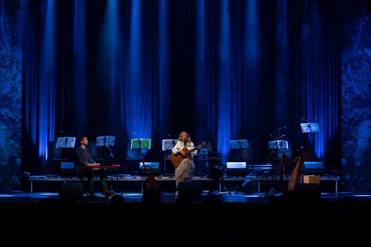 Lenka Filipová zpívala v Brně v několika jazycích, diváci ji odměnili standing ovation