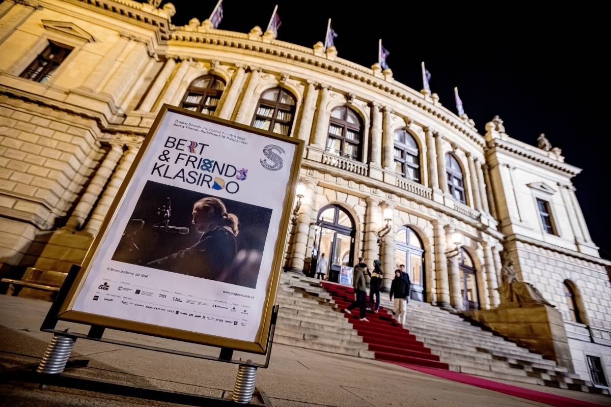 Bert & Friends zakončili festival Prague Sounds, v Rudolfinu vystoupili s klavírními verzemi svých skladeb