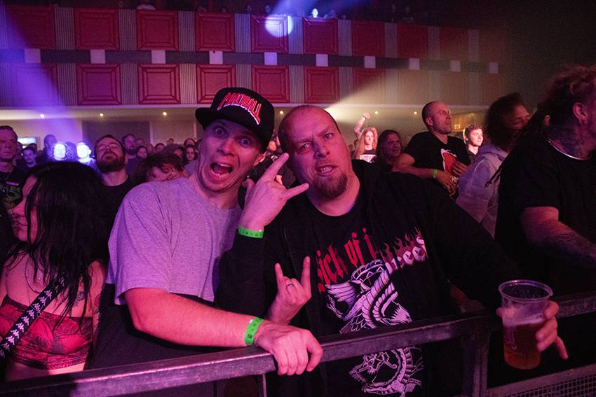 Českými Budějovicemi otřásl Dead End. Zahráli Born From Pain, Pyogenesis, The Agony, Gutalax i Satisfucktion