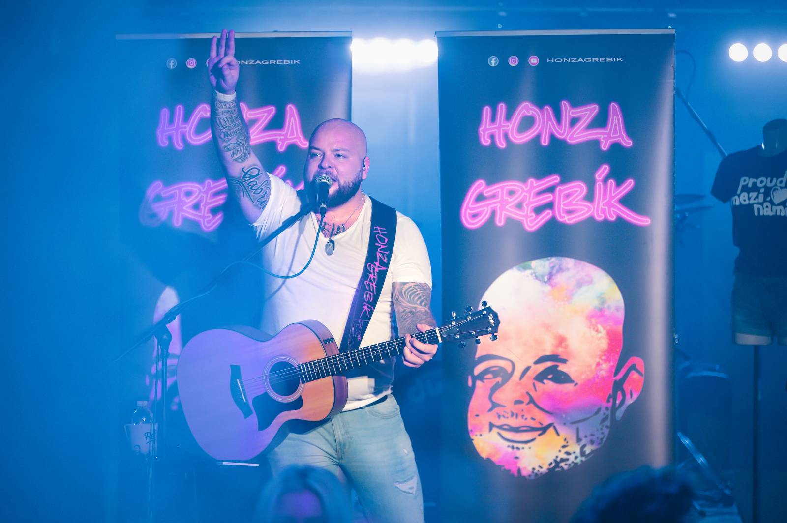 Reflexy přehráli v Třebíči své největší hity, sekundoval jim Honza Grebík