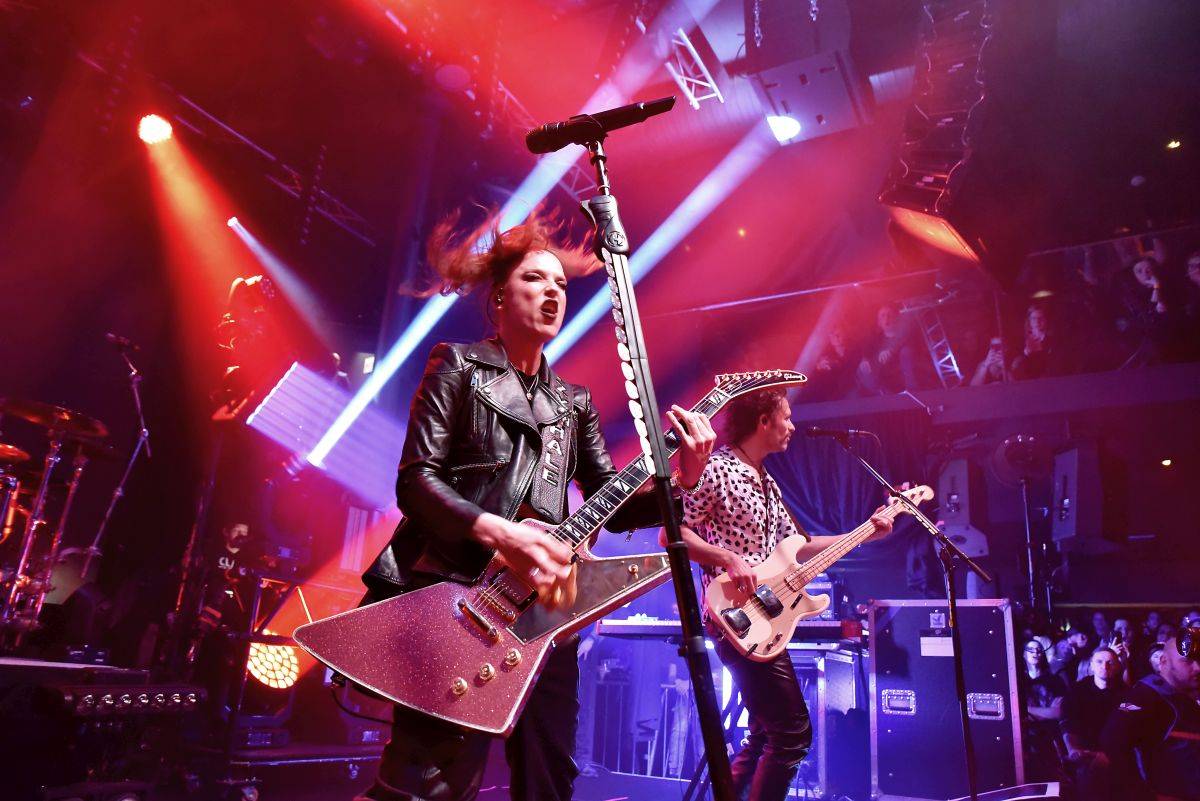 Halestorm rozpoutali v SaSaZu pořádnou bouři, předskakovali jim Black Veil Brides