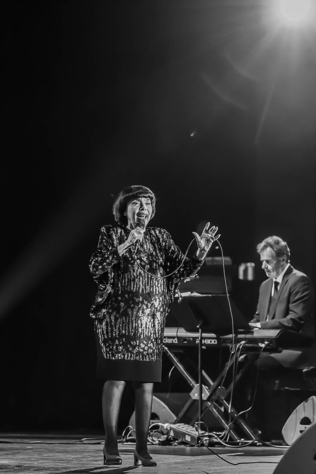 První dáma šansonu Mireille Mathieu nadchla za doprovodu orchestru Kongresové centrum Praha