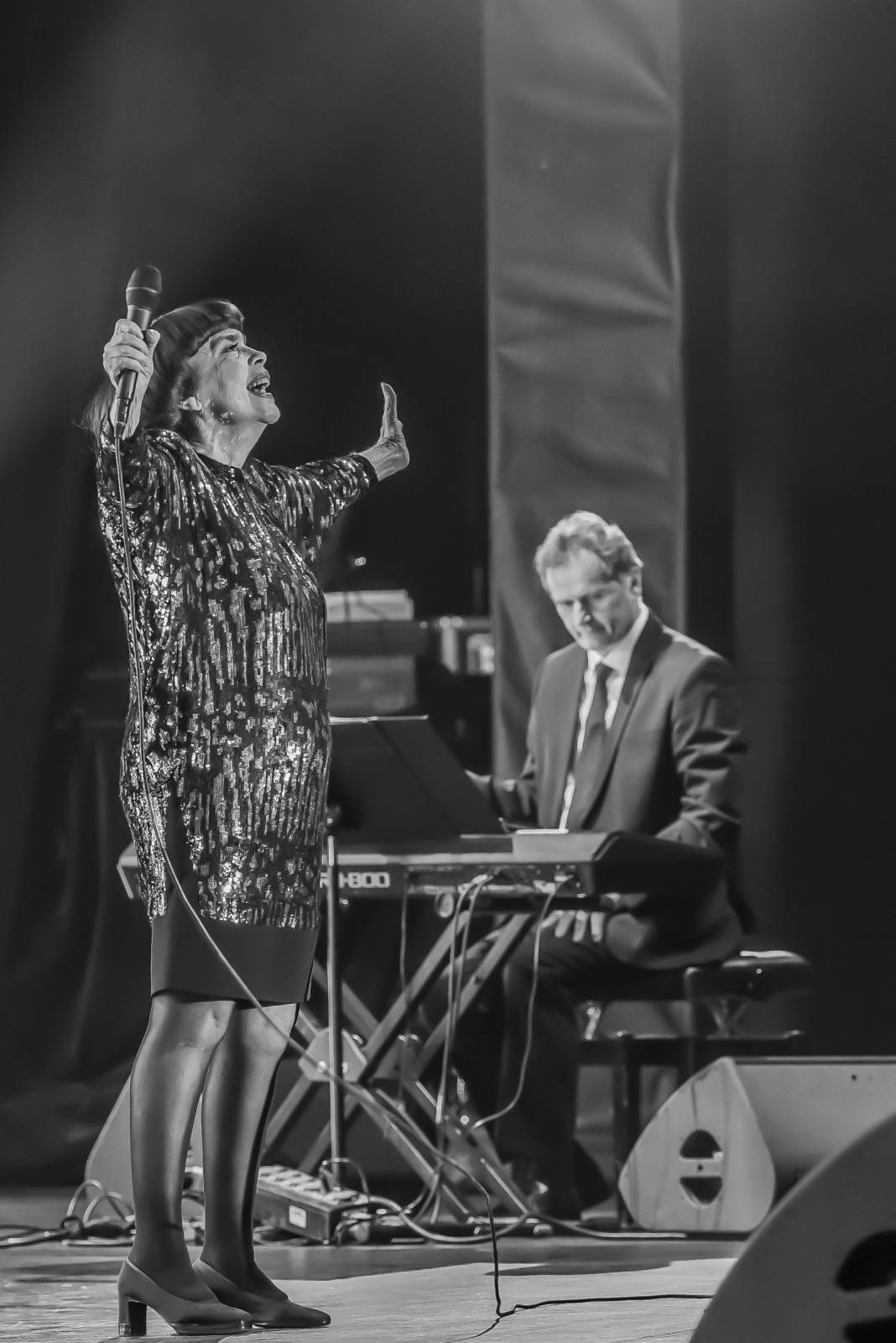 První dáma šansonu Mireille Mathieu nadchla za doprovodu orchestru Kongresové centrum Praha