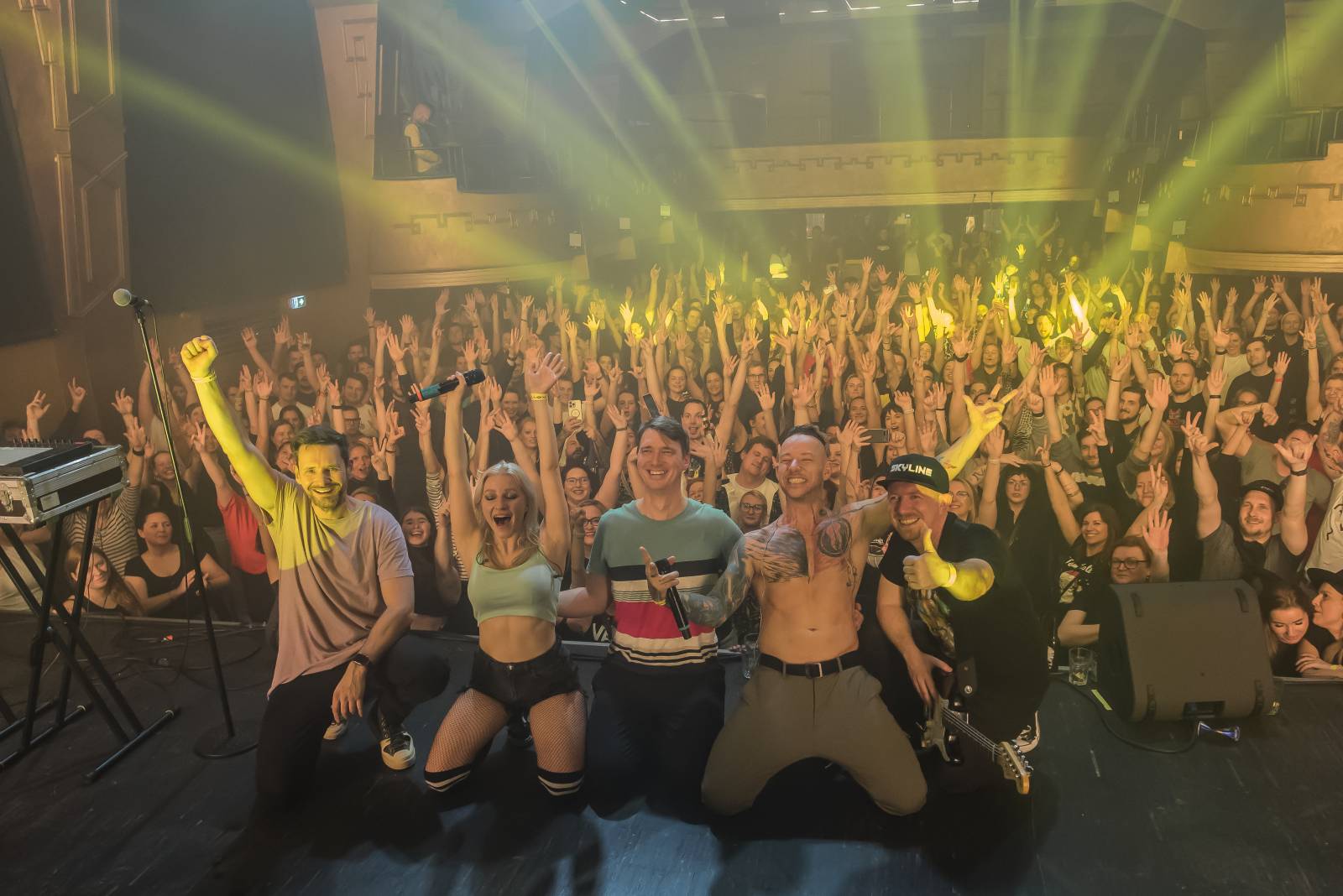 Skyline zakončili v Praze své podzimní turné, Roxy si zcela podmanili