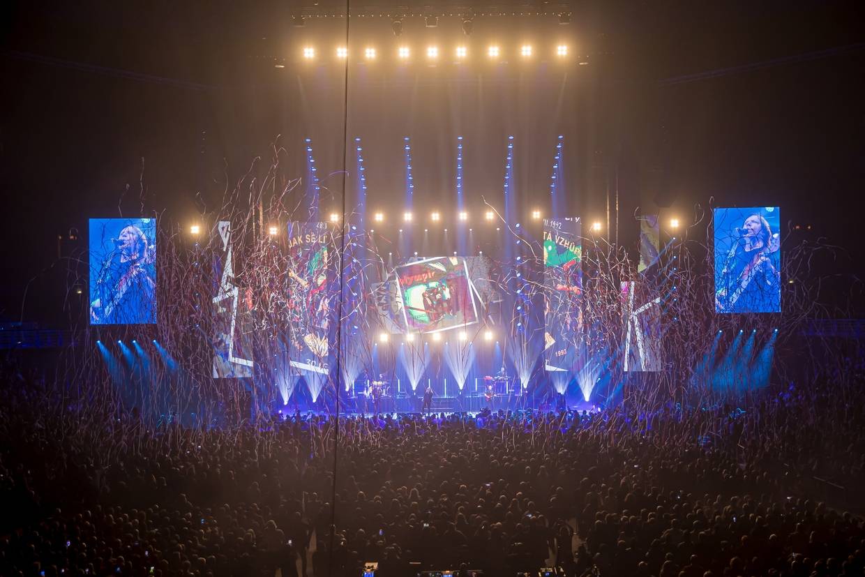 Olympic oslavil šedesátku ve velkém stylu, do O2 areny si pozval řadu hostů 