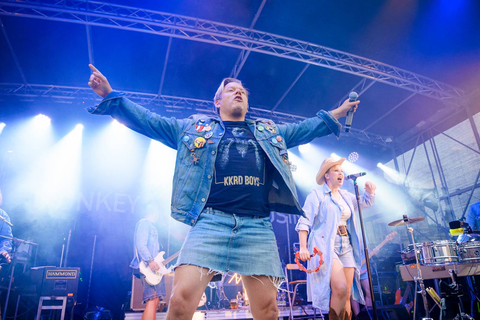 Rok 2023 objektivem fotografů | Jana Braunová si zase užívá focení. Její hledáček si našel SKYND, Kosheen, Cocotte Minute, Vojtu Dyka i Monkey Business