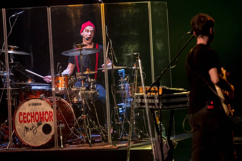 Nasazení Čechomoru ocenili návštěvníci Divadla Hybernia potleskem vestoje