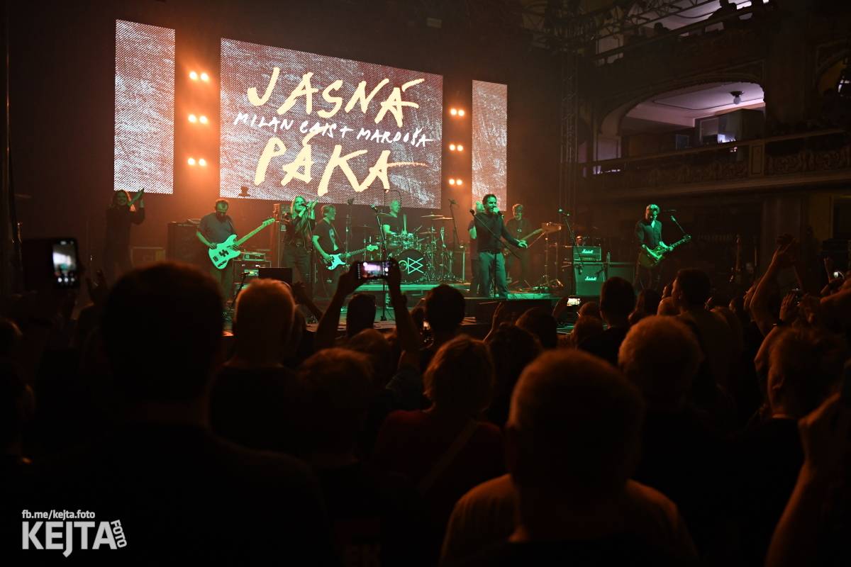 Jasná Páka a Hudba Praha vzpomínaly na Michala Ambrože, v Lucerně oslavily jeho sedmdesátiny