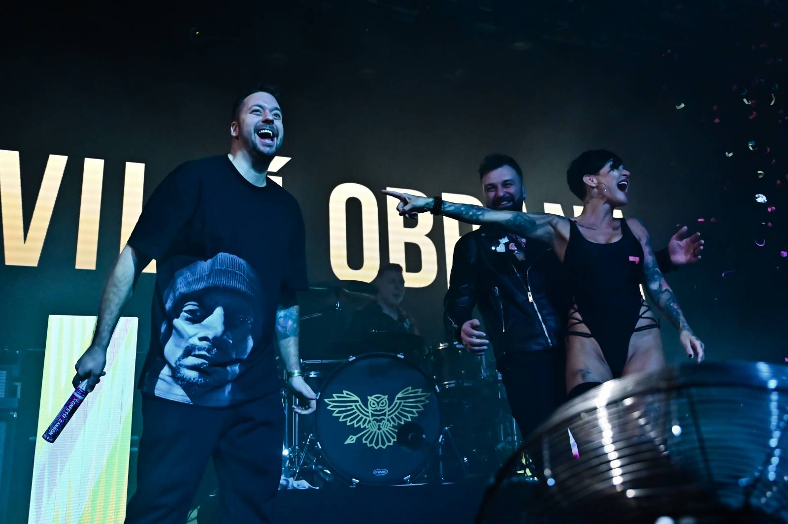 Civilní Obrana oslavila v Brně plnoletost, přála jí herečka Denisa Nesvačilová