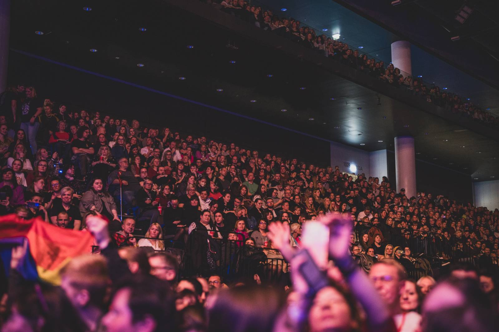 LP rozdávala v pražském O2 universu lásku