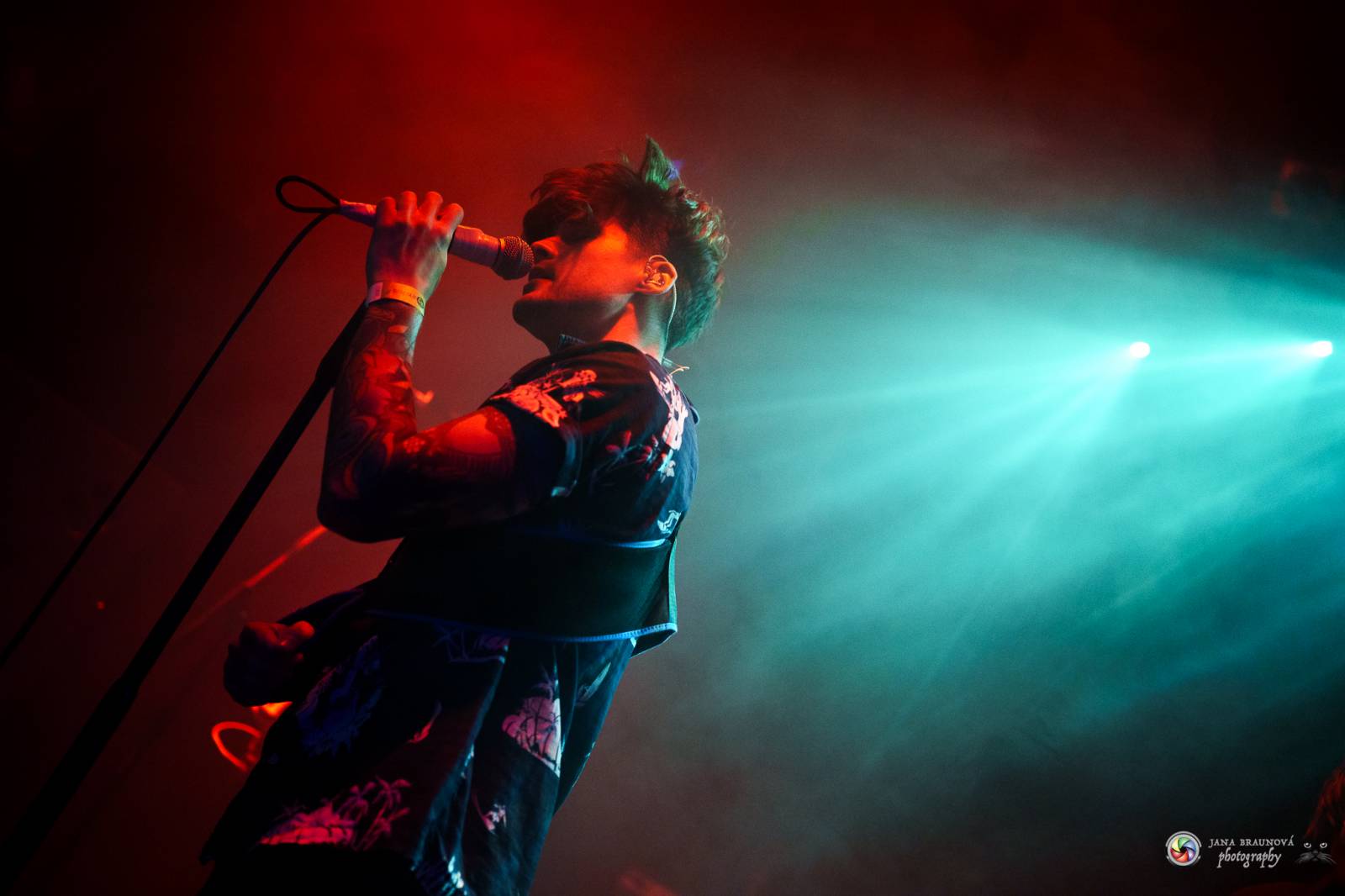 John Wolfhooker rozjeli v Plzni moshpit, předskakovali jim .themayrevolution