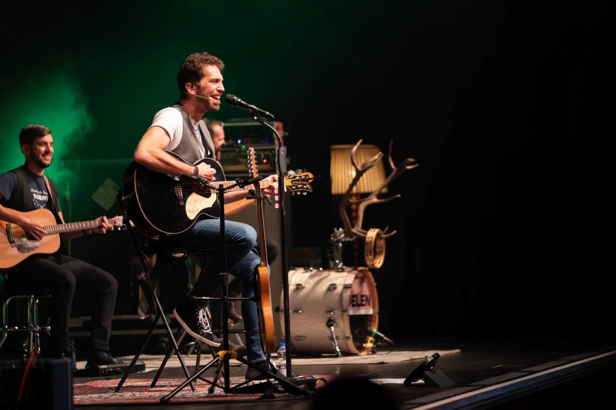 Jelen slavil v Brně deset let na scéně, fanoušky bavil svými historkami