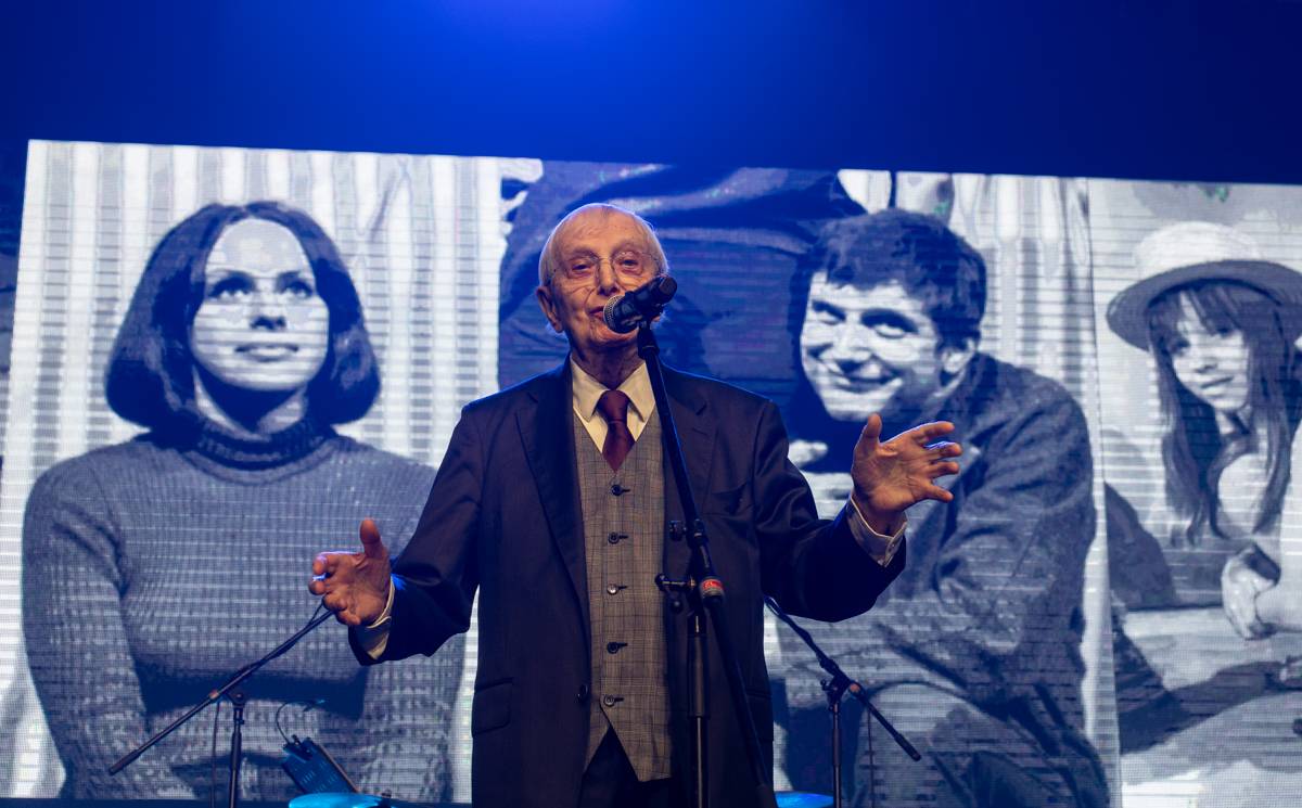 Jiří Suchý převzal na Žebříku speciální cenu a zaskvěl se exkluzivním vystoupením