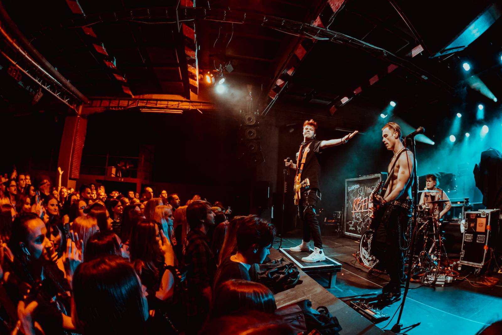 Blind Channel a Ghøstkid přivezli do Prahy nová alba, MeetFactory se prohýbalo pod vlnou energie