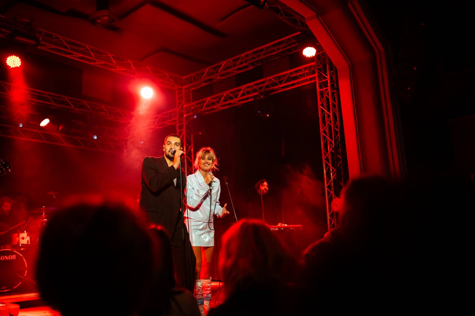 Emma Smetana a Jordan Haj se radují z rostoucího ostravského publika