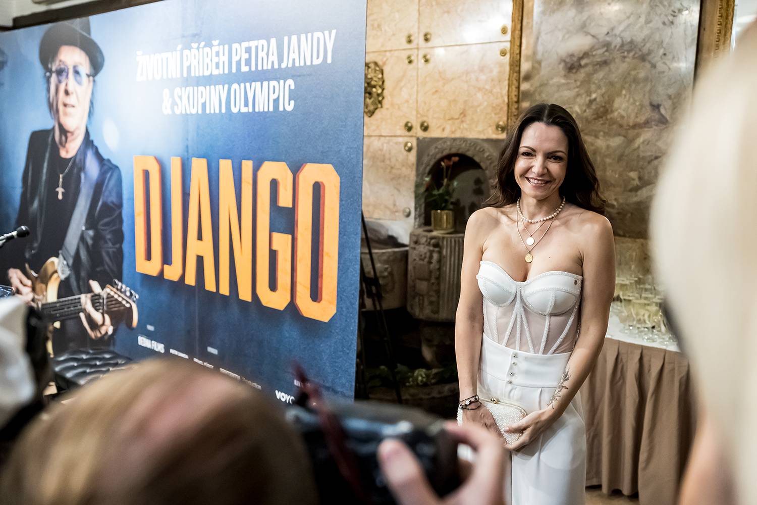 Petr Janda si k narozeninám nadělil dokument Django, slavnostně ho uvedl v Lucerně v Praze