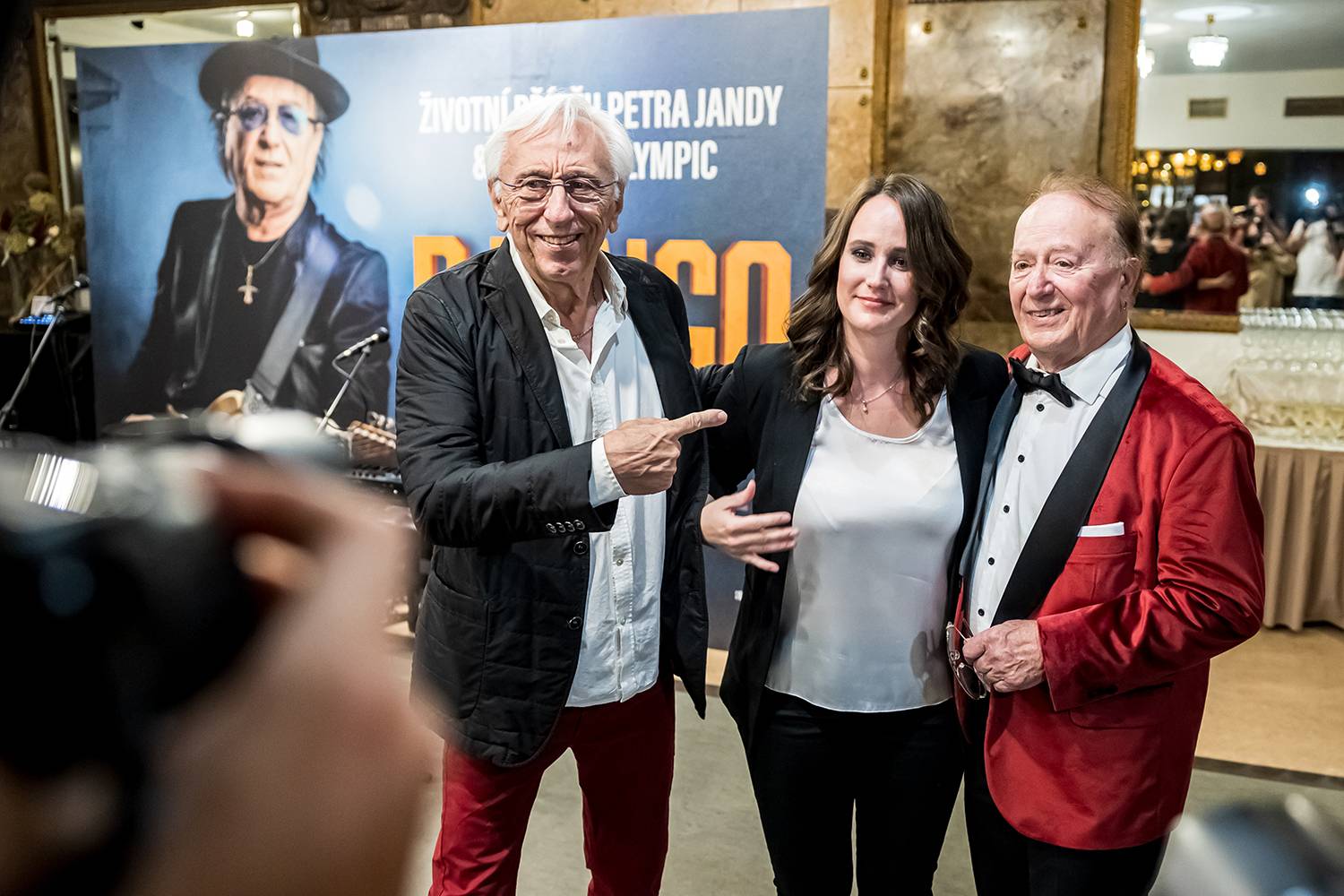 Petr Janda si k narozeninám nadělil dokument Django, slavnostně ho uvedl v Lucerně v Praze