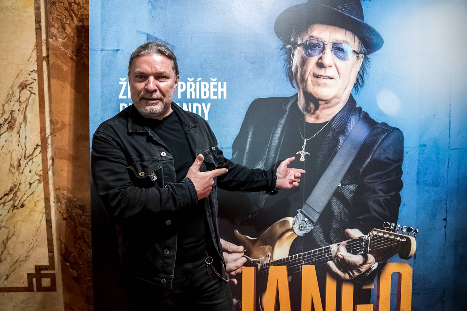 Petr Janda si k narozeninám nadělil dokument Django, slavnostně ho uvedl v Lucerně v Praze