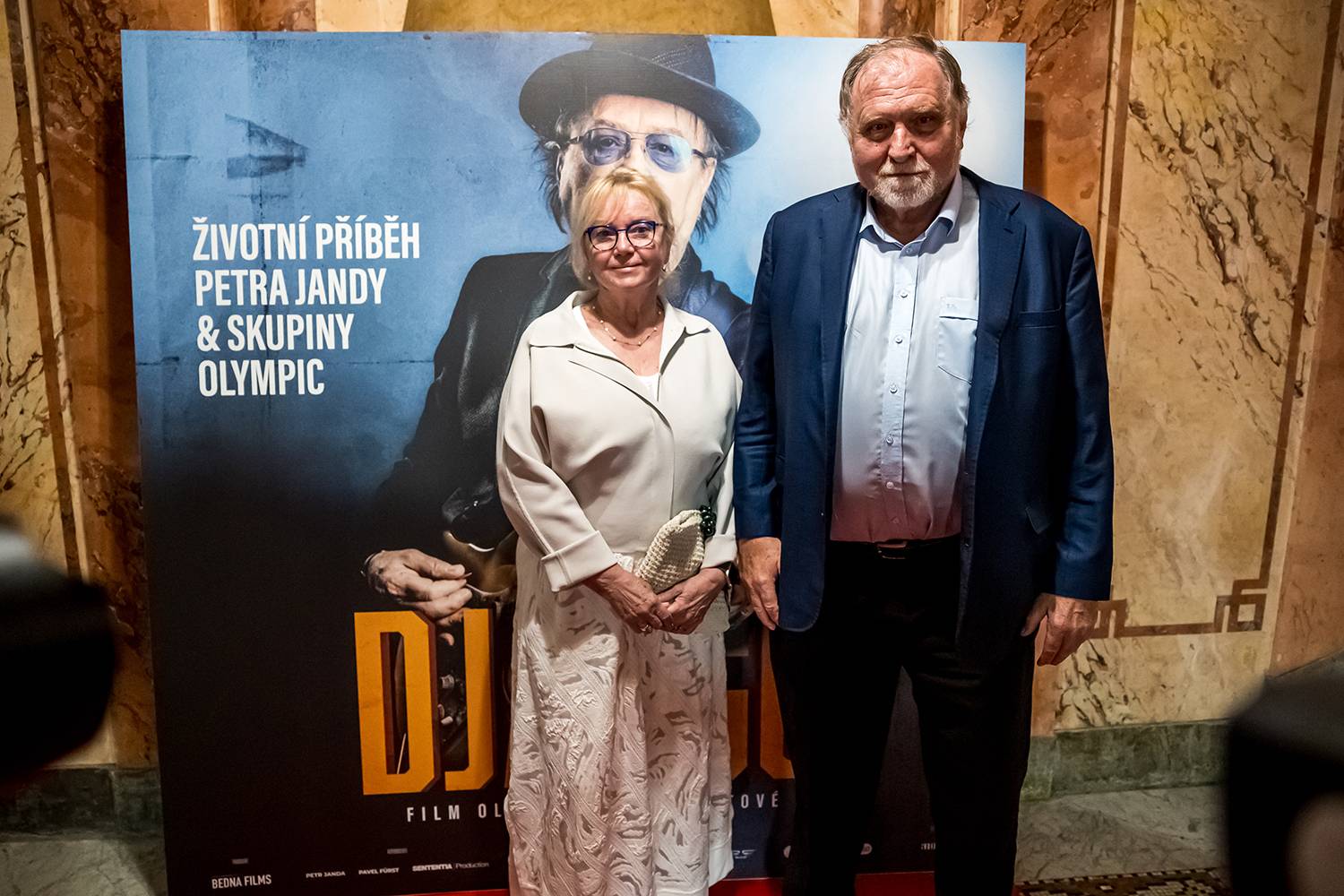 Petr Janda si k narozeninám nadělil dokument Django, slavnostně ho uvedl v Lucerně v Praze