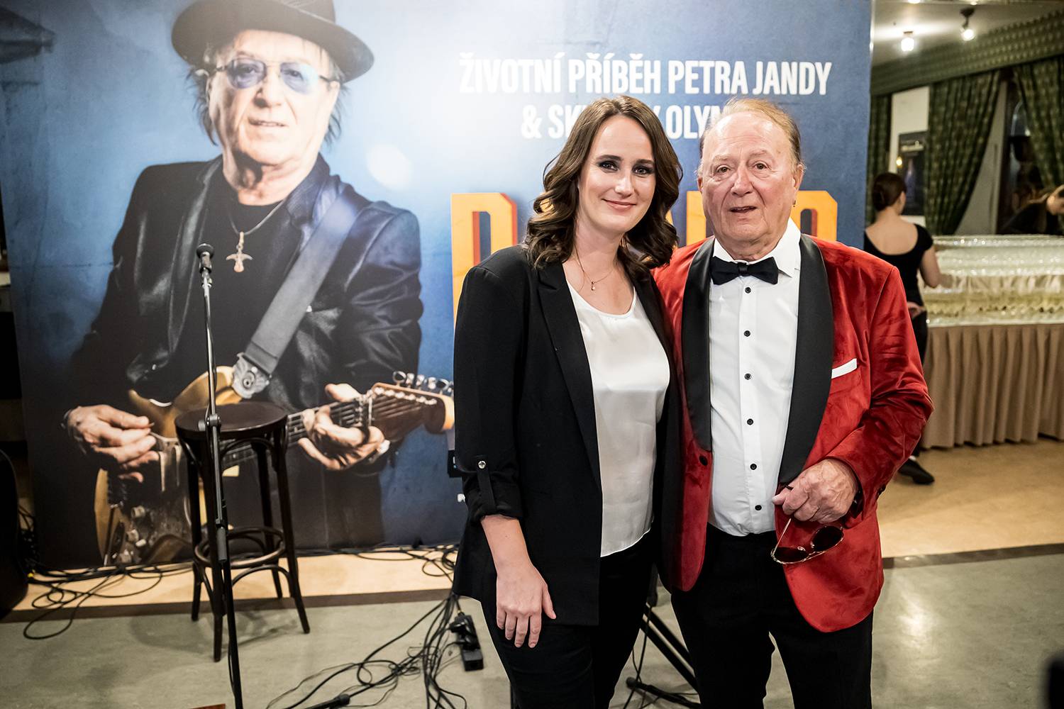 Petr Janda si k narozeninám nadělil dokument Django, slavnostně ho uvedl v Lucerně v Praze