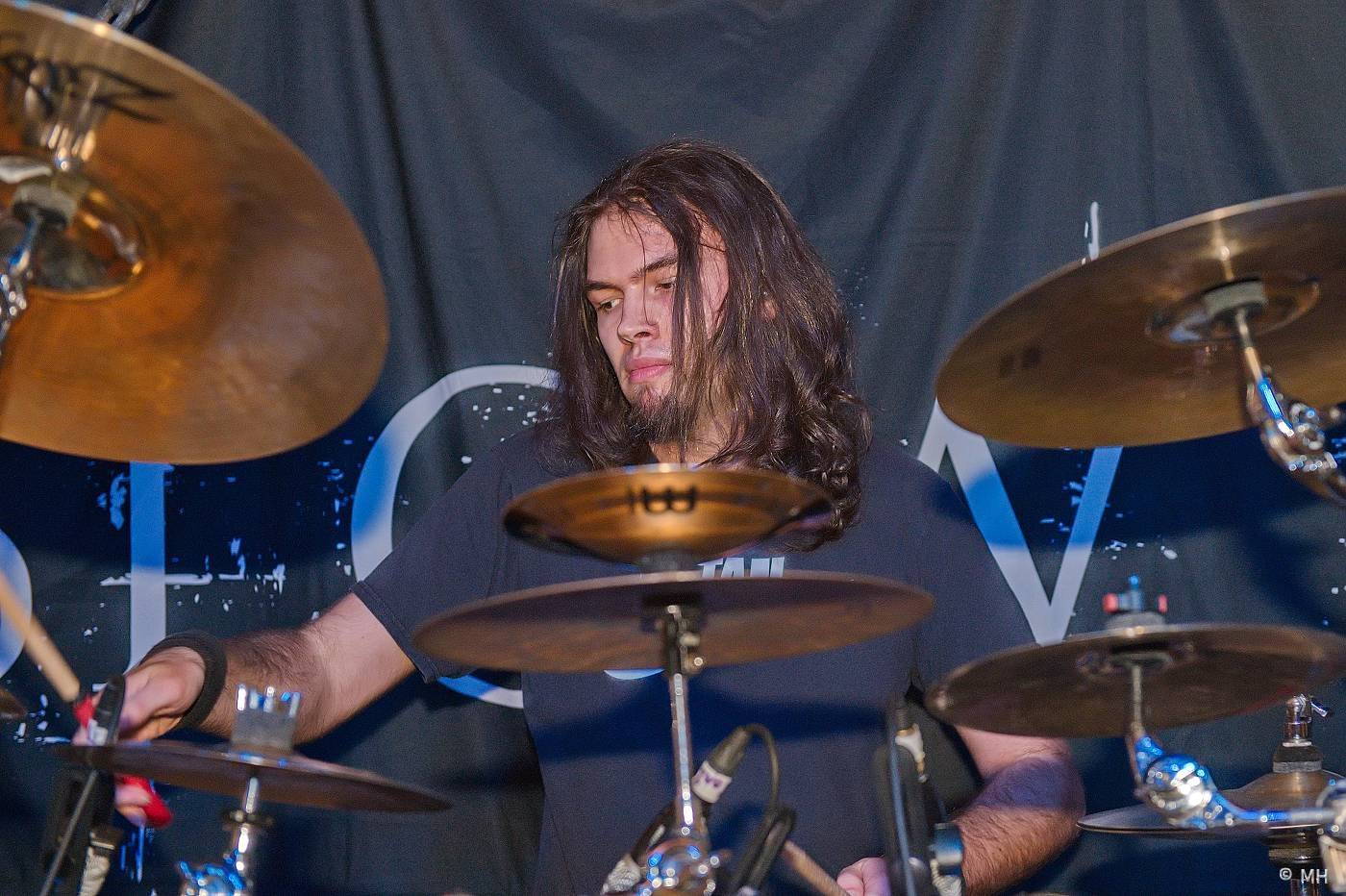 Metalisté měli žně. V Plzni zahráli finští Slow Fall, doprovodili je Sukkhu a Jakub Bayer