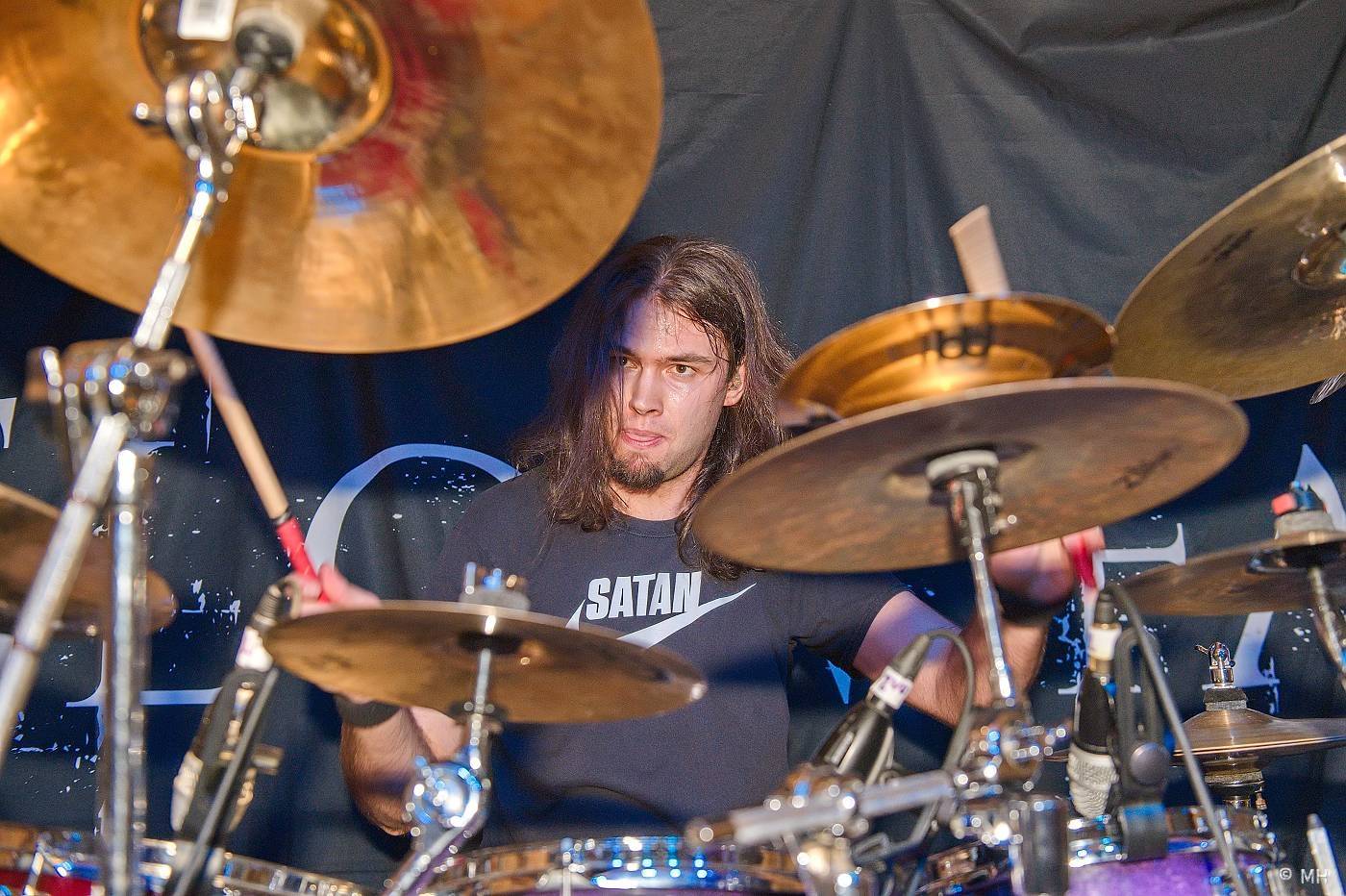 Metalisté měli žně. V Plzni zahráli finští Slow Fall, doprovodili je Sukkhu a Jakub Bayer