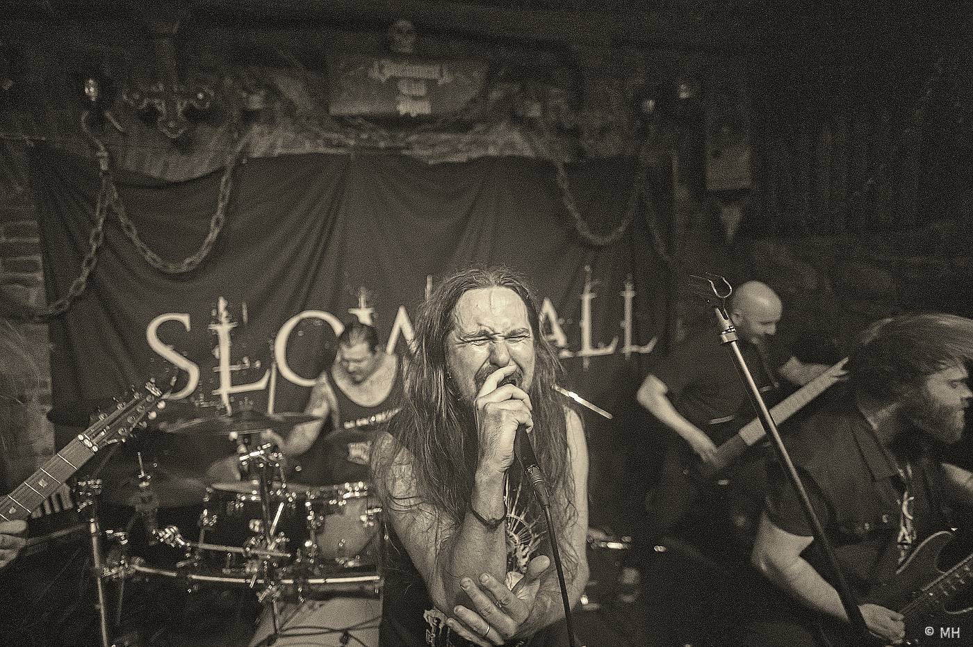 Metalisté měli žně. V Plzni zahráli finští Slow Fall, doprovodili je Sukkhu a Jakub Bayer